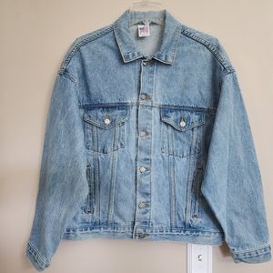 Jean  jacket Disabled American Veteran size M